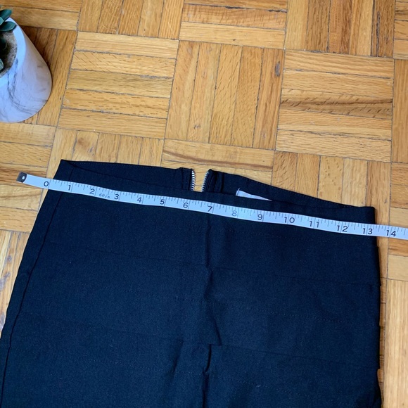 Layered Tight Mini Skirt Super Cute Black Skirt Stretchy Material Urban Behavior - Picture 8 of 9